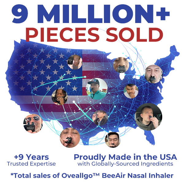 ✅Official Store: Oveallgo™ New BeeAir Double Holes Nasal Inhaler for prostate Wellness👨⚕️USA Urological Association (AUA)Approved (Reducing prostate swelling, pain, discomfort, soreness, and urinary fatigue)
