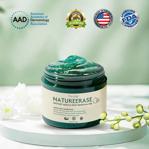 ✅ Official Store: Oveallgo® NatureErase Instant Alligator Oil Mole & Spot Removal Gel
