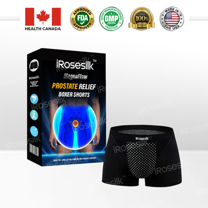 iRosesilk™ MagnaFlow Prostate Relief Boxer Shorts