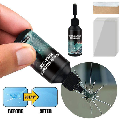 Irosesilk™ GlassFix Guard: 2024 Windshield Crack Repair Formula