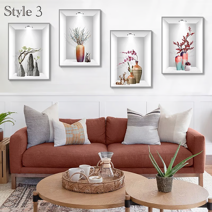 iRosesilk™ Self-Adhesive 3D Plant Wall Stickers