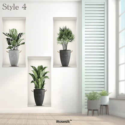 iRosesilk™ Self-Adhesive 3D Plant Wall Stickers