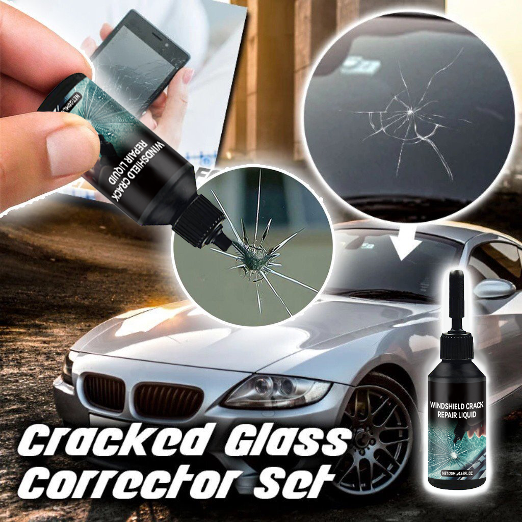 Irosesilk™ GlassFix Guard: 2024 Windshield Crack Repair Formula