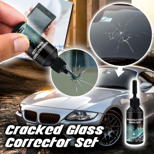 Irosesilk™ GlassFix Guard: 2024 Windshield Crack Repair Formula