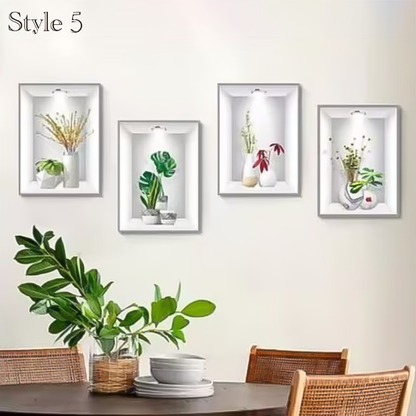 iRosesilk™ Self-Adhesive 3D Plant Wall Stickers