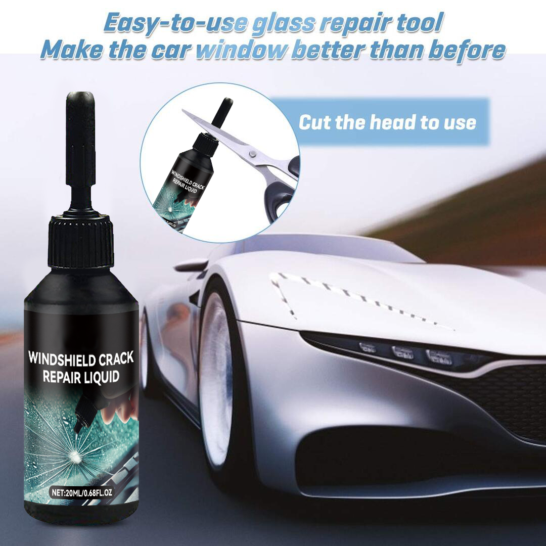 Irosesilk™ GlassFix Guard: 2024 Windshield Crack Repair Formula