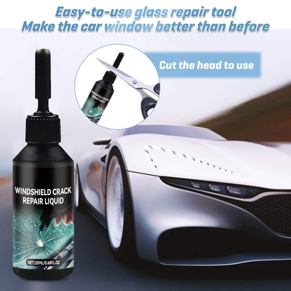 Irosesilk™ GlassFix Guard: 2024 Windshield Crack Repair Formula