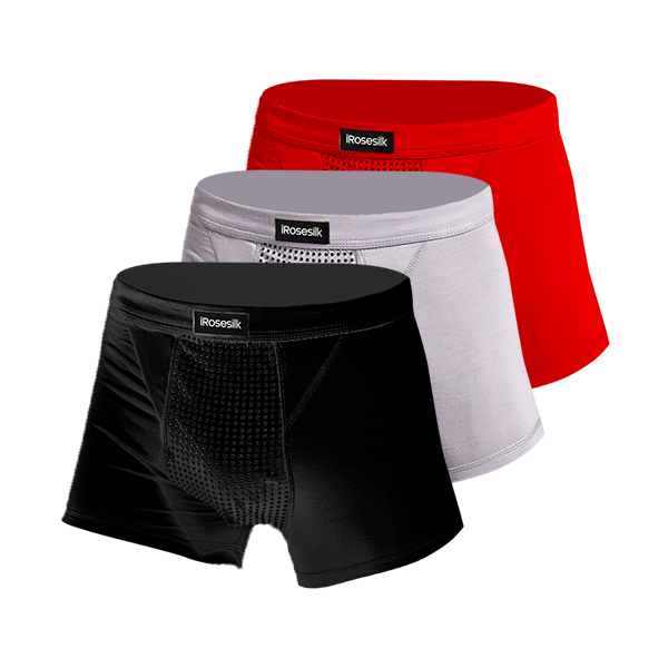 iRosesilk™ MagnaFlow Prostate Relief Boxer Shorts