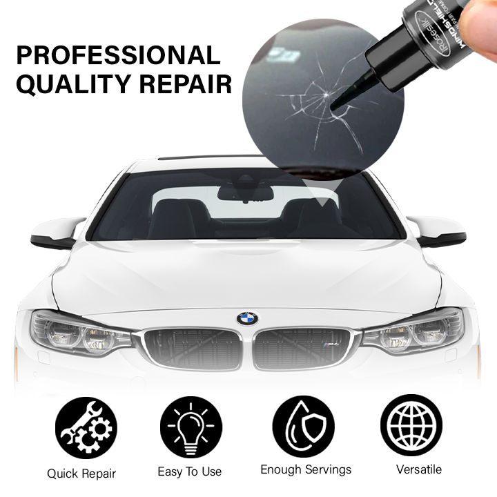 iRosesilk™ EX GlassFix Guard Pro: 2024 Windshield Crack Repair Formula