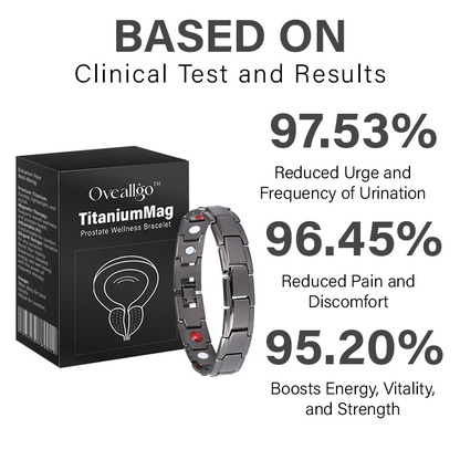 Oveallgo™ TitaniumMag Prostate Wellness Bracelet Pro