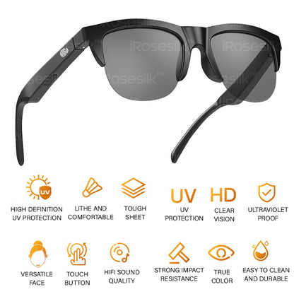 iRosesilk™ EX Futuristic Bluetooth Smart Glasses