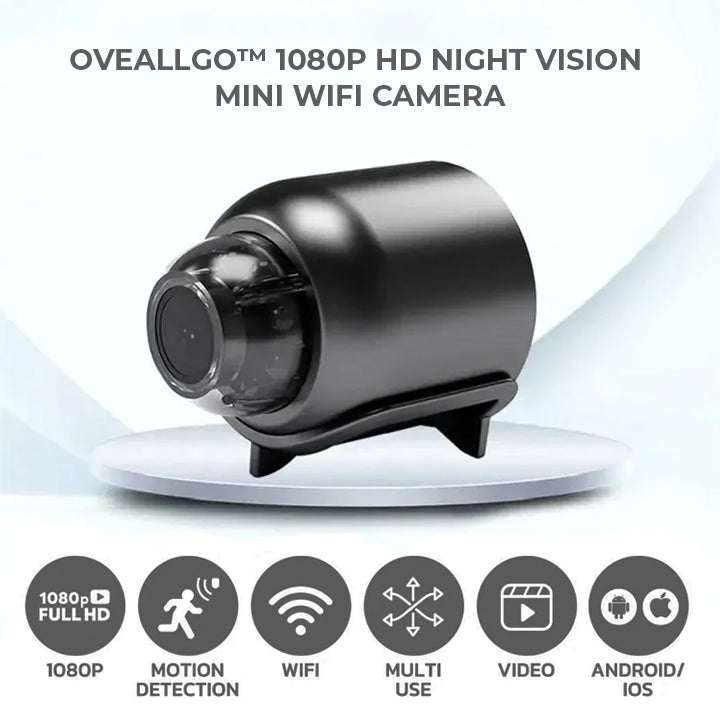 Oveallgo™ 1080P HD Night Vision Mini WIFI Camera