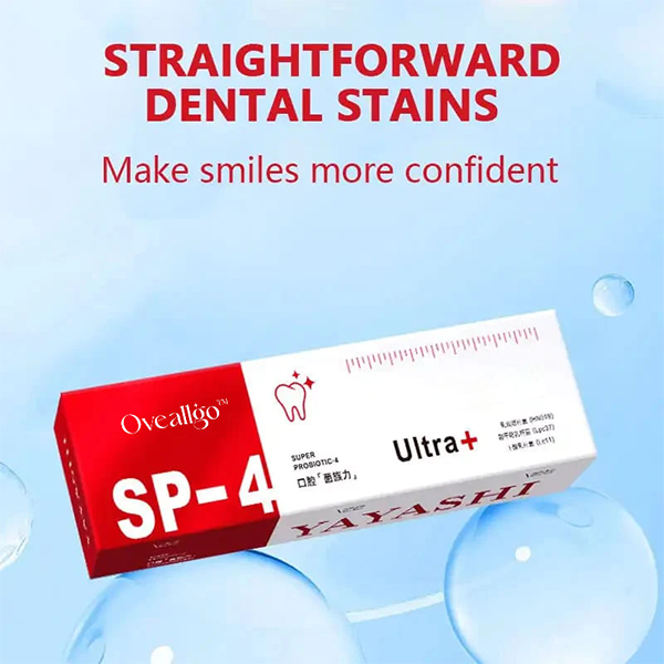 🔥2023 HOT SALE🔥 Oveallgo™ SP-4 Probiotic Whitening Toothpaste