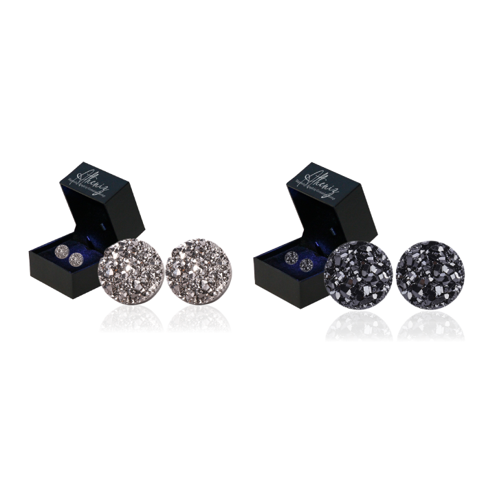 Atheniz Magnetology Lymphvity Germanium Earrings