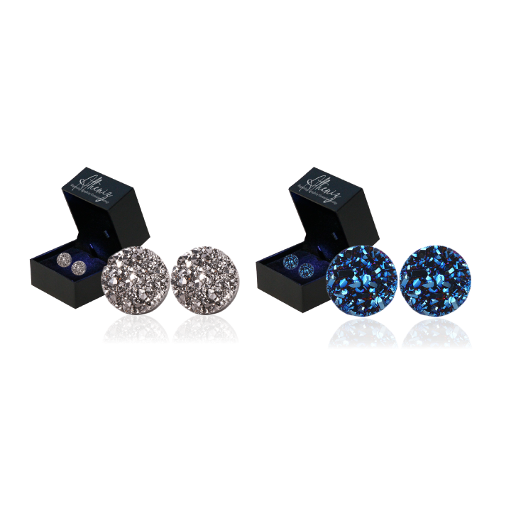 Atheniz Magnetology Lymphvity Germanium Earrings